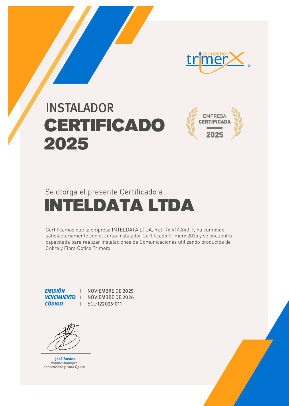 Inteldata-Certificado-TrimerX
